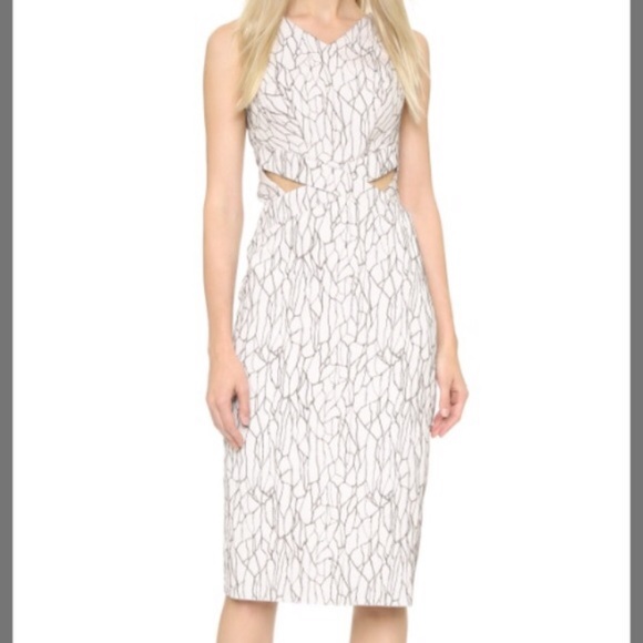 Jonathan Simkai Cut Out Dress NWOT - Picture 6 of 8
